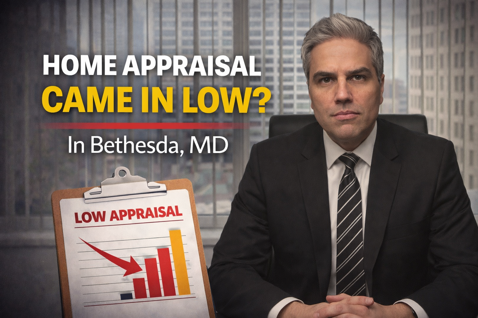 Low Appraisal in Bethesda MD by Pey Behin