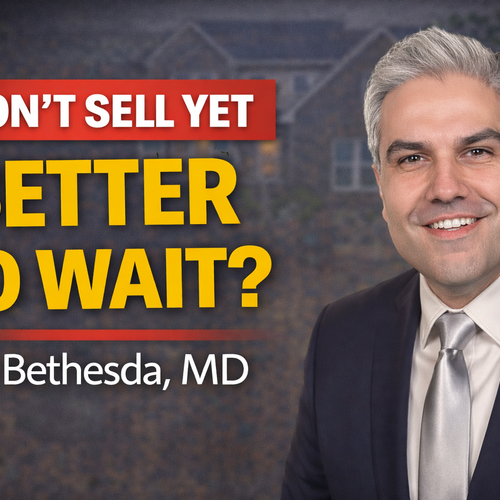 Should You Wait for a Better Market to Sell in Bethesda, MD? Pey Behin Explains