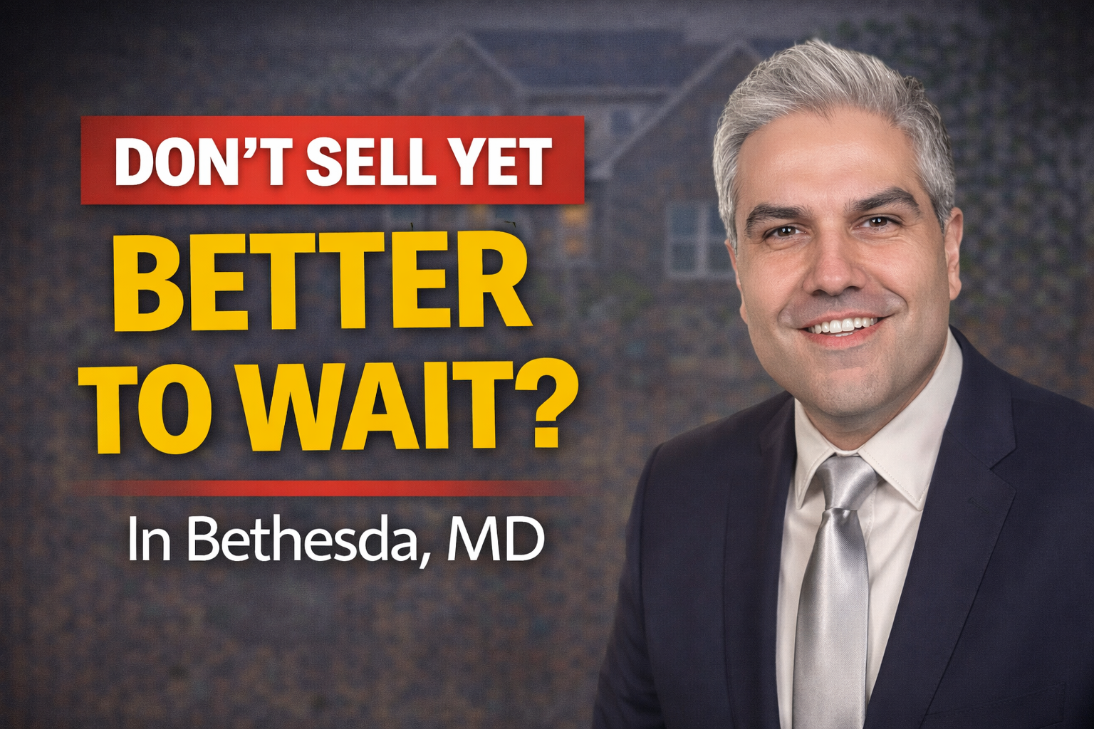Should you wait to sell your home in bethesda, md pey behin