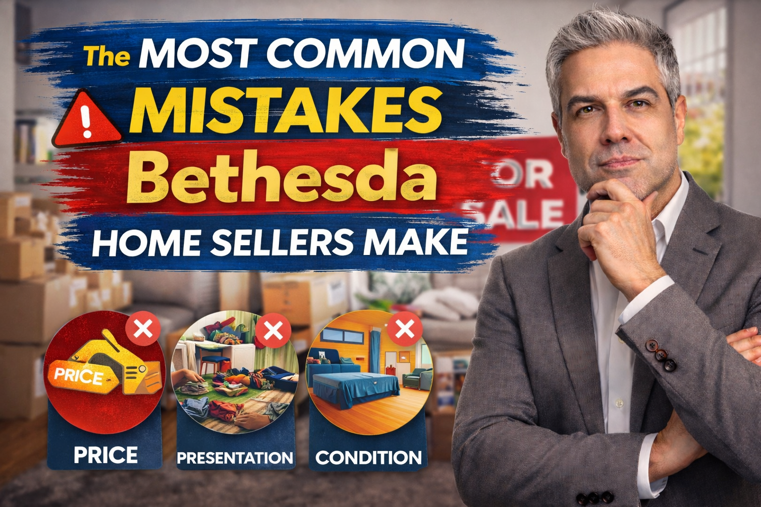 Common Bethesda home-selling mistakes explained