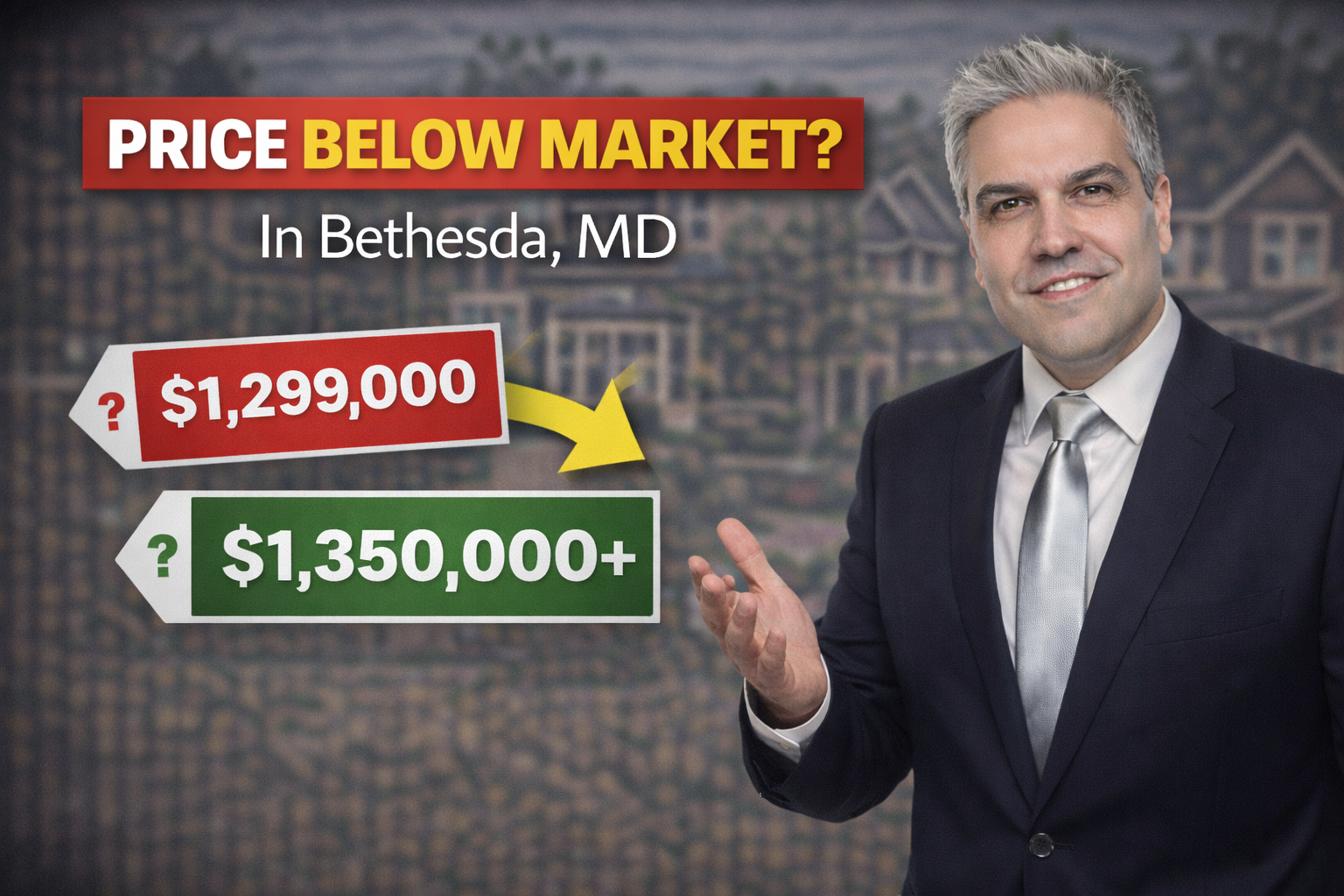 Should You Price Your Home Slightly Below Market in Bethesda, MD?