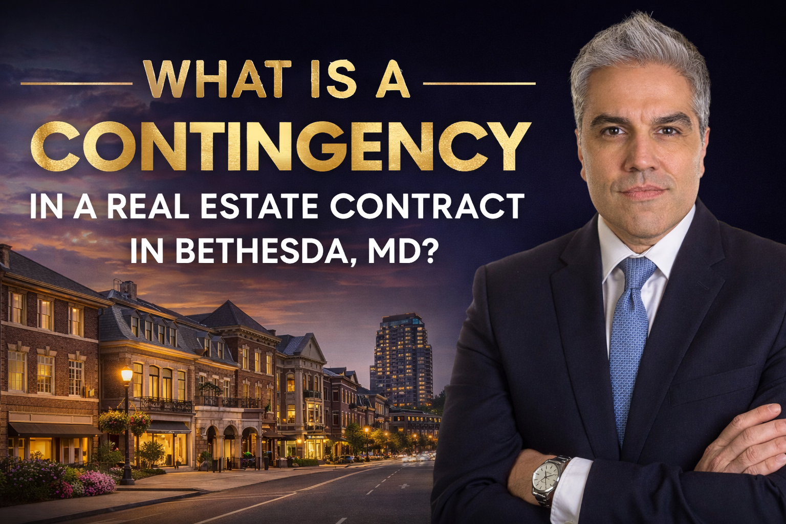 What Is a Contingency in a Real Estate Contract in Bethesda, MD?