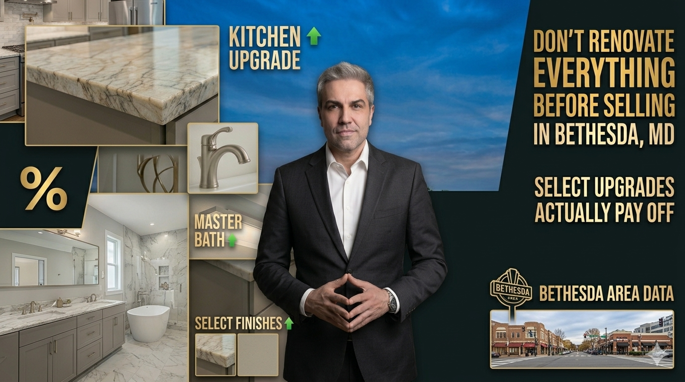 Don’t Renovate Everything Before Selling in Bethesda, MD