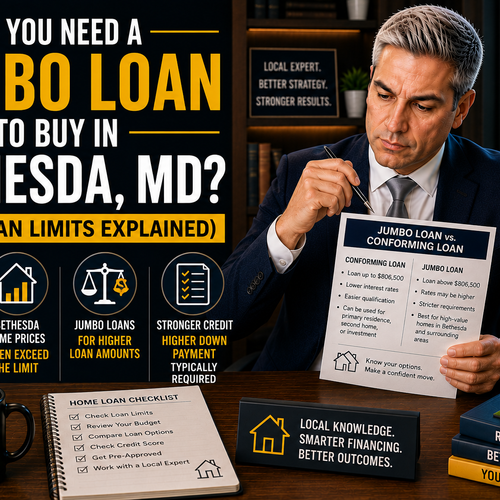 Do You Need a Jumbo Loan to Buy in Bethesda, MD? (2026 Loan Limits Explained)