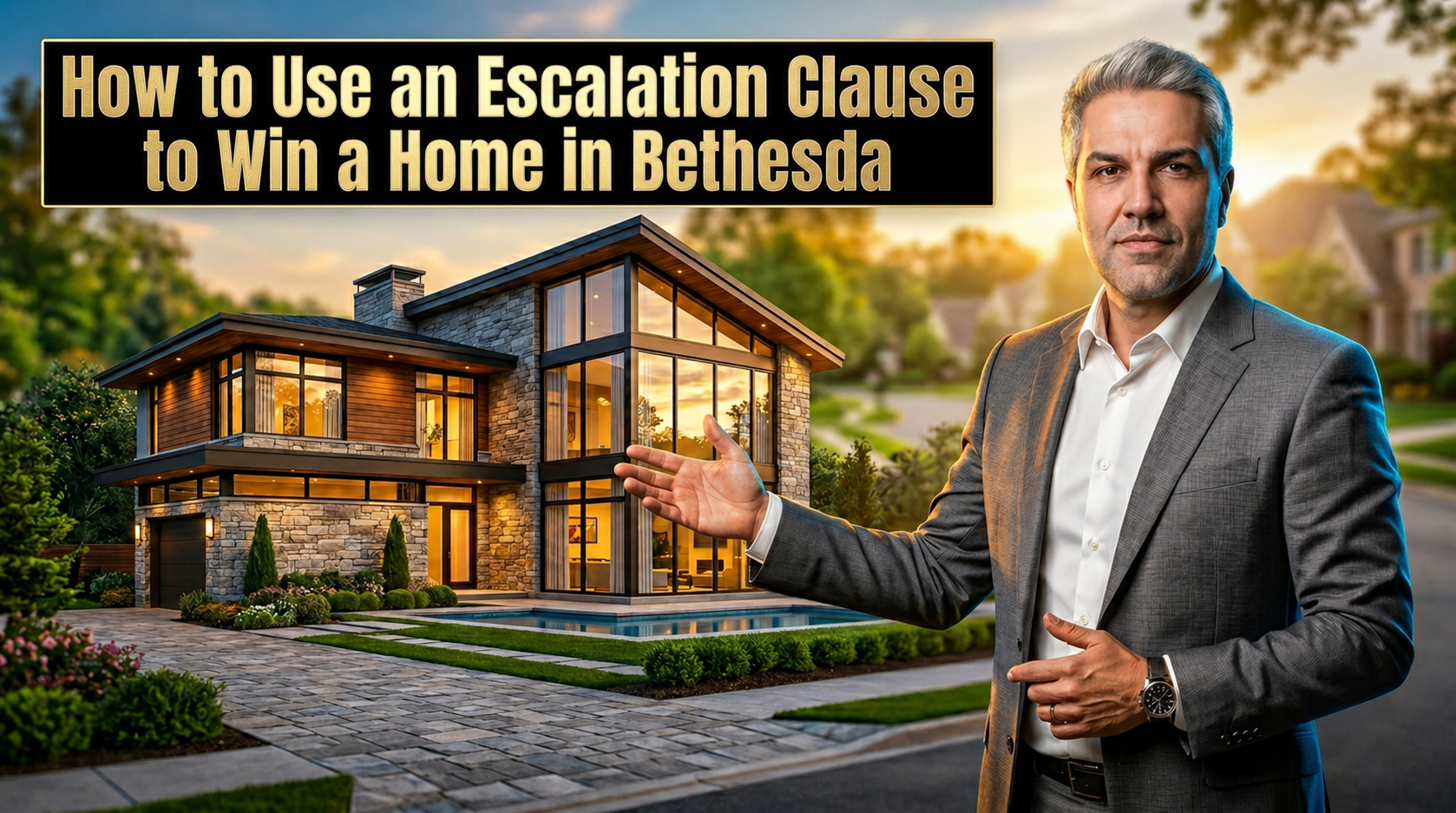 Escalation Clauses Win Hom es in Bethesda