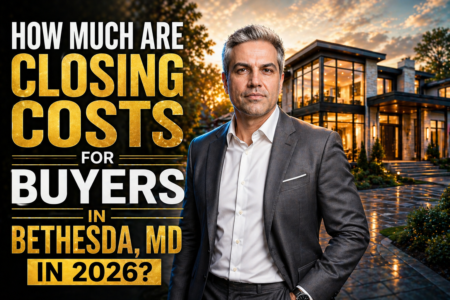 How Much Are Closing Costs for Buyers in Bethesda