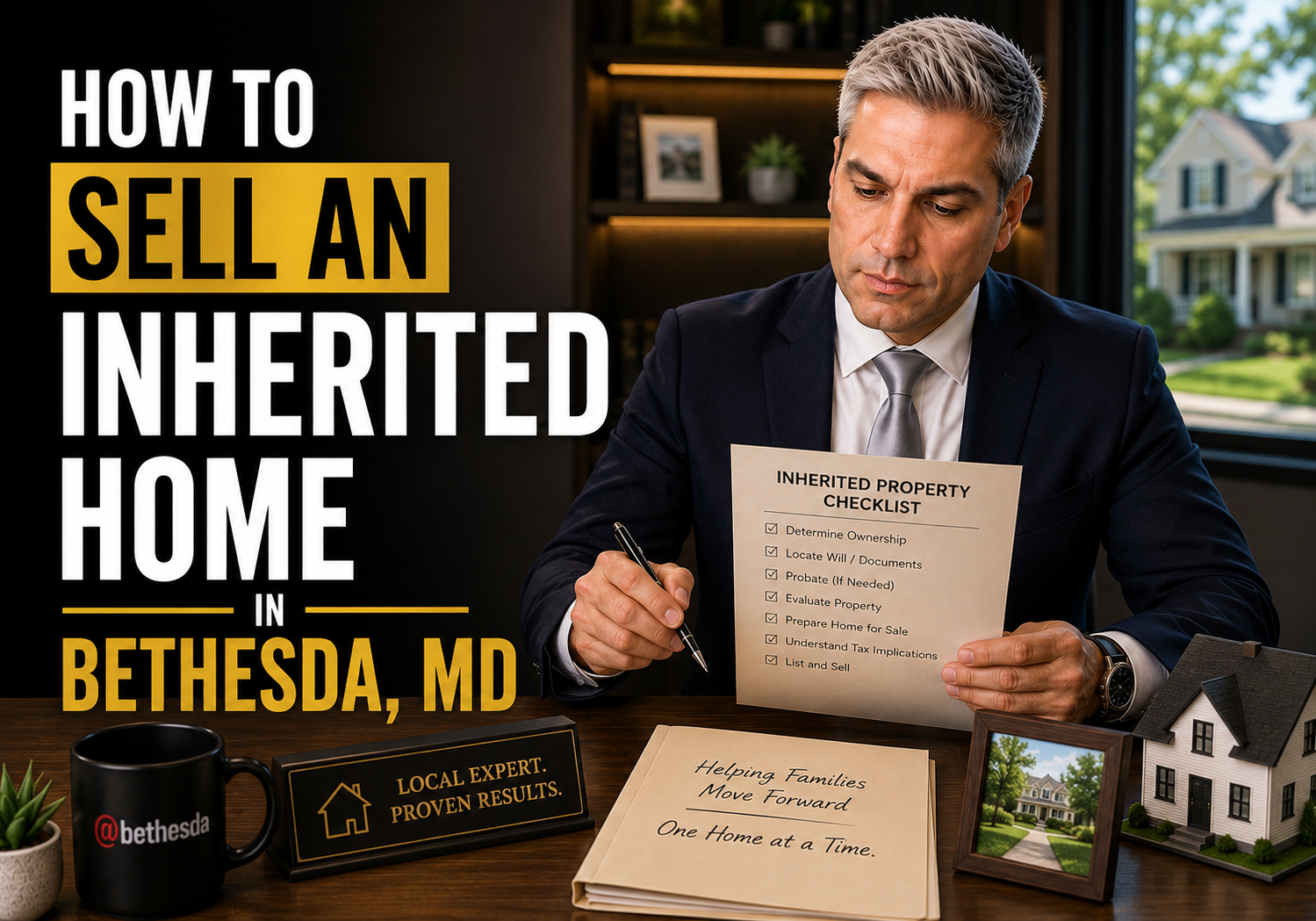 How to sell an inherited home in Bethesda
