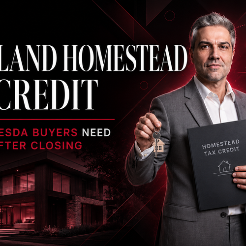 Maryland Homestead Tax Credit: What Bethesda Buyers Need to Know After Closing