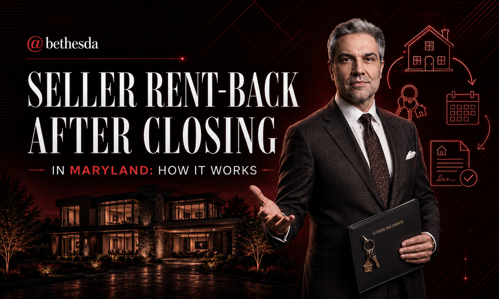 Seller Rent-Back After Closing in Maryland- How It Works