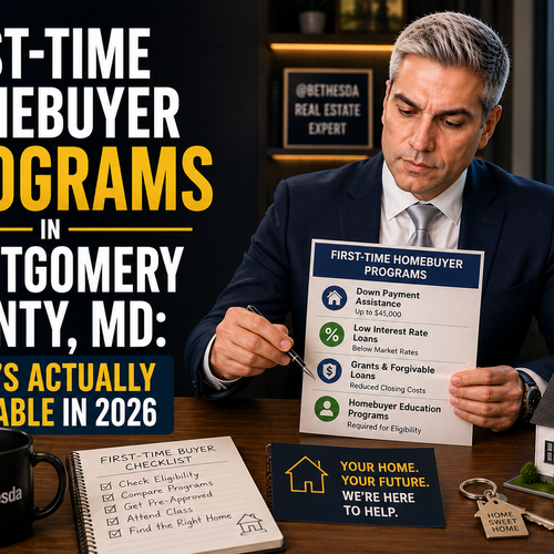 First-Time Homebuyer Programs in Montgomery County, MD: What's Actually Available in 2026