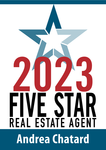 2023 Five Star Real Estate Agent Award Winner