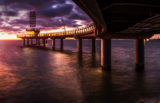 BrantStreetPier_Dawn_Pano