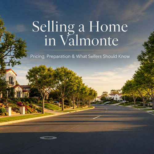 Selling a Home in Valmonte: Pricing, Preparation and What Sellers Should Know
