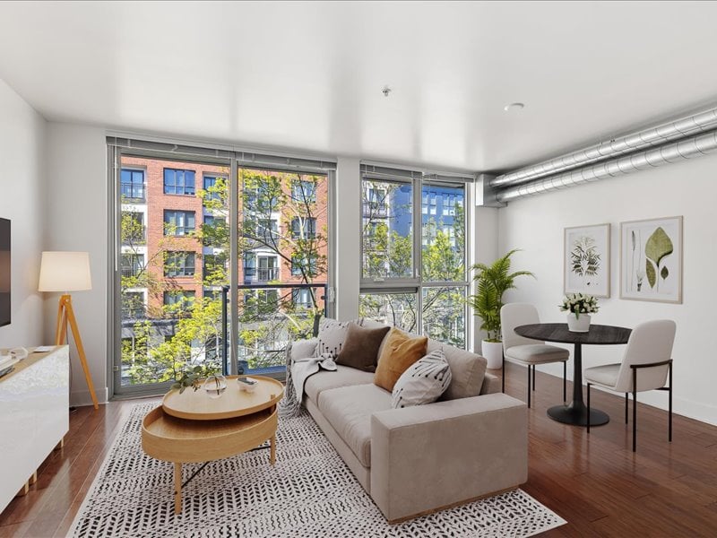 Living room of 530 Broadway E #406, Seattle, WA 98102