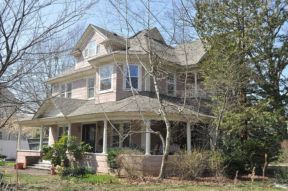 The Freeport Spite House at 146 Lena Ave, Freeport, NY 11520