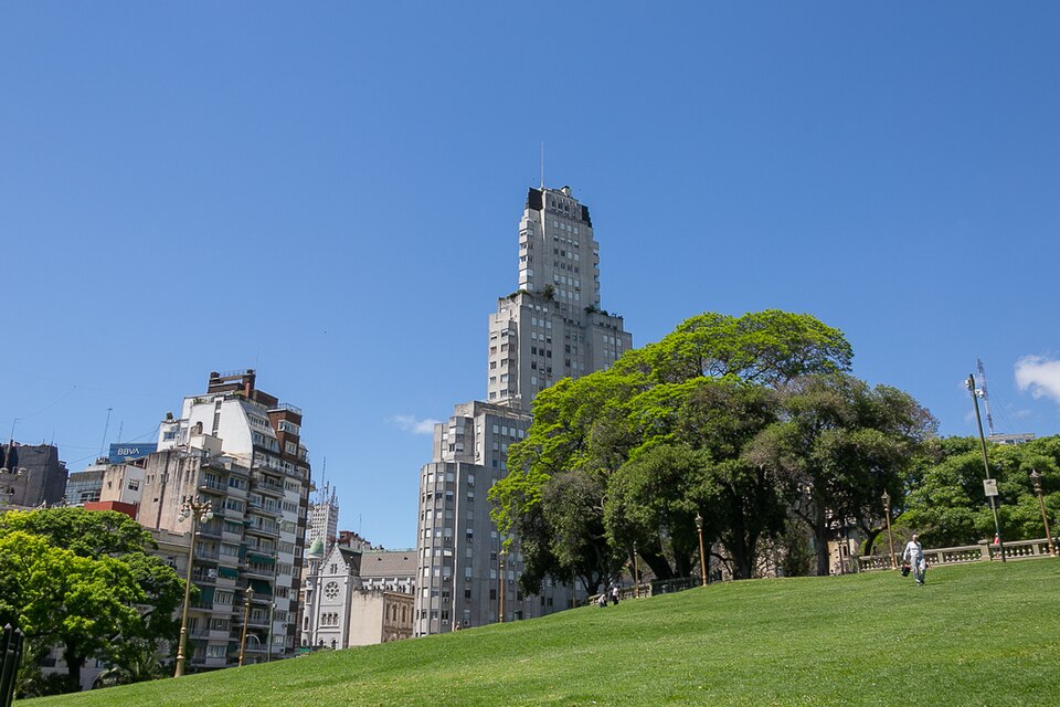 Kavanagh Building in Buenos Aires Argentina