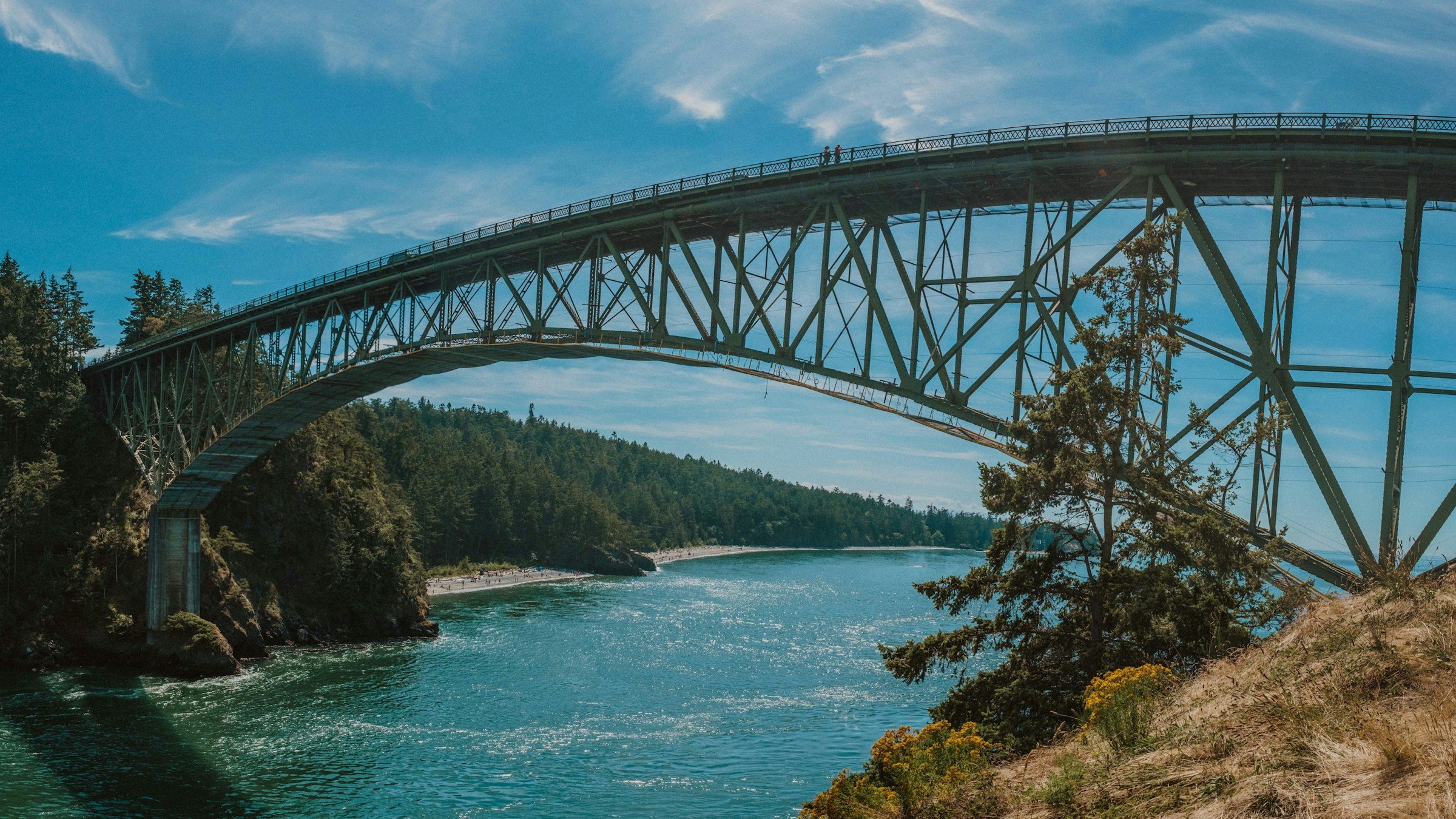 Bridge over Deception Pass by Brian Beckwith
