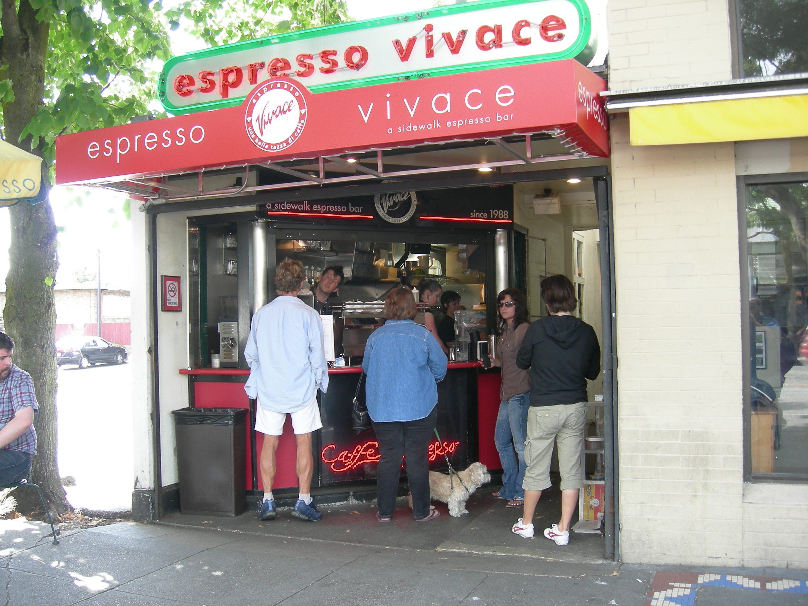 Espresso Vivace 2 on Broadway in Seattle by Joe Mabel