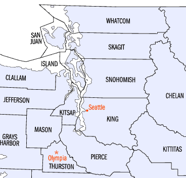 Puget Sound counties