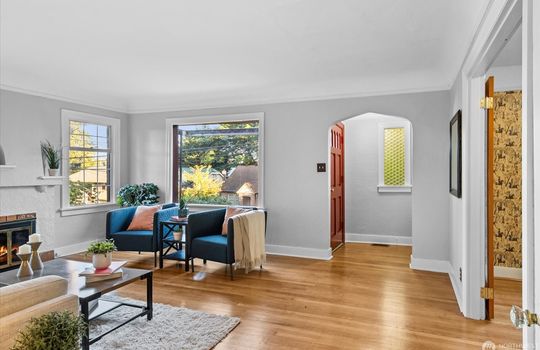 02 Living Room 2 of 1742 NE 89th St, Seattle, WA 98115