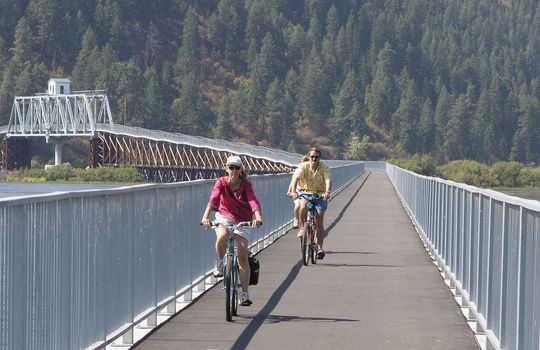 Bike the Bridge Over Lake Coeur d&#8217;Alene