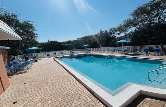 21 Heated pool