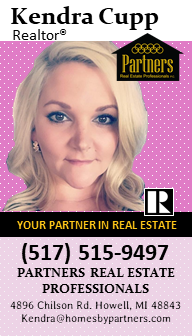 Kendra Cupp real estate business card