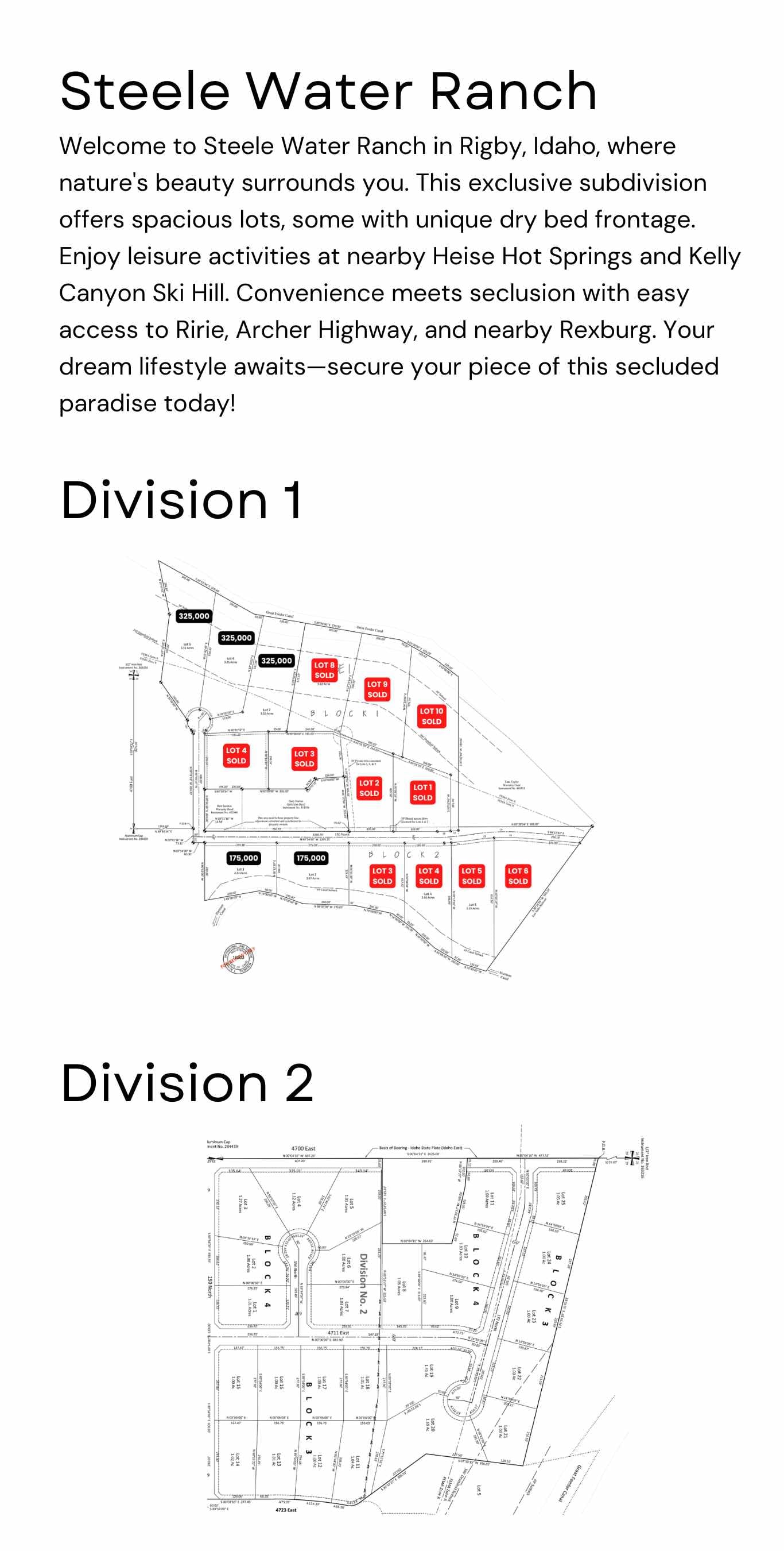 Plat Map