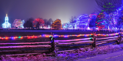 Upper Canada Village's Alight At Night