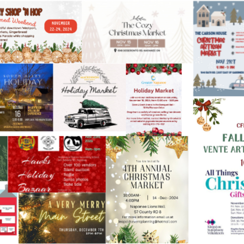 Kingston & Area Holiday Markets 2024