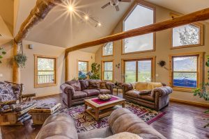 Living area in 30450 Triple B Lane, Steamboat Springs, Colorado