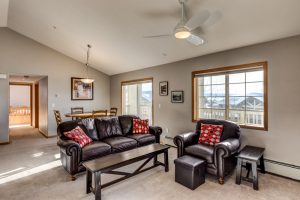 Living room at Sunray Meadows Condo