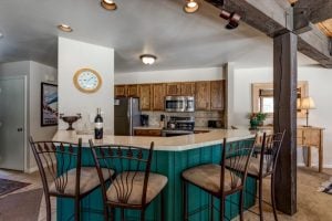 Kitchen of 2700 Village Drive, B206, Steamboat Springs, CO
