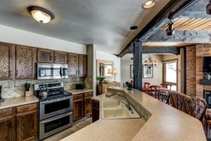 Kitchen of 2700 Village Drive, B206, Steamboat Springs, CO