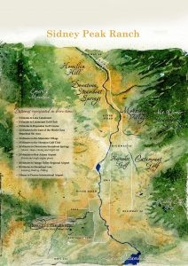 Sidney Peak Ranch Map