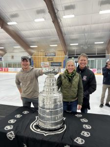 Photo of The Boyd Family with The Stanly Cup