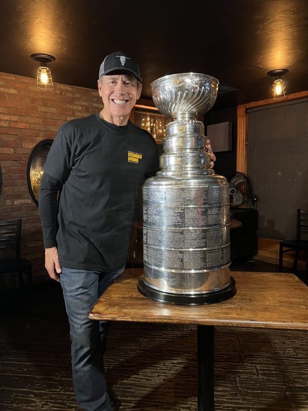  Photo of Cam Boyd with Stanley Cup