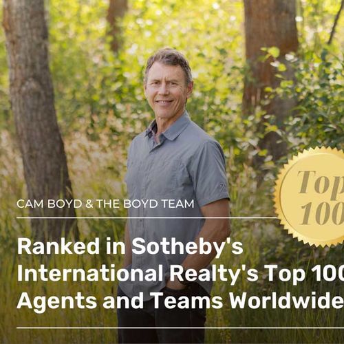 Cam Boyd ranked in Sotheby’s International Realty’s Top 100