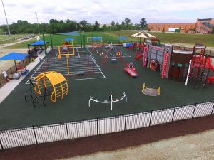 Jakes field of dreams accessible playground