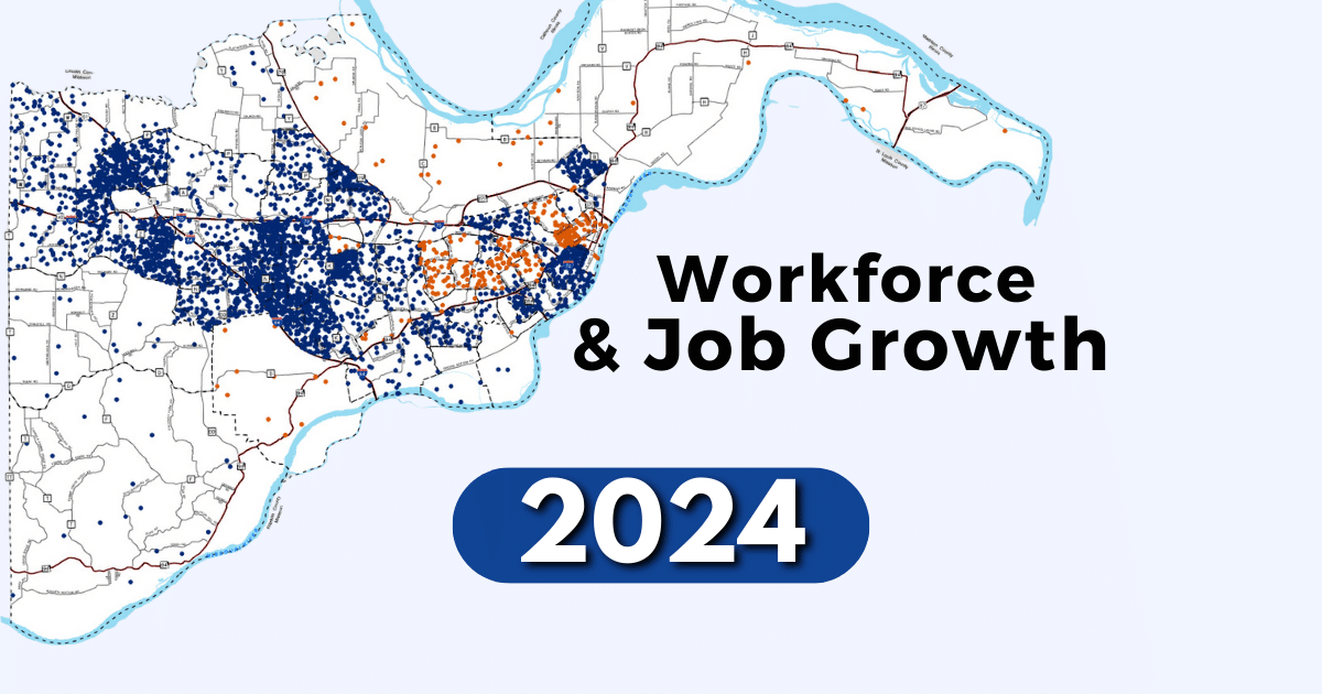 St. Charles County Job Growth Stats in 2024
