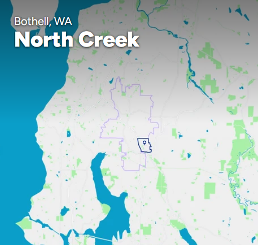 North Creek top neighborhood in Bothell, WA