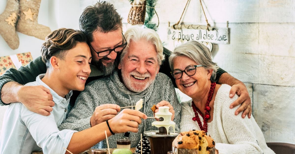 family togetherness, home for the holidays