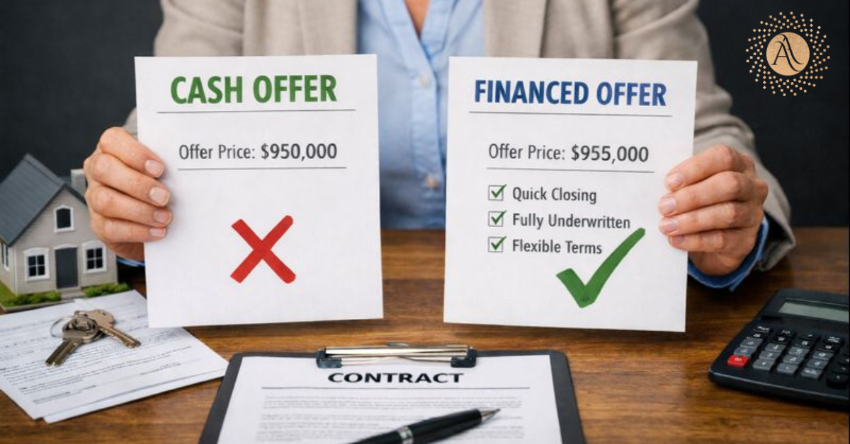 Compete with cash offers in Seattle seller selects $955K financed offer over $950K cash bid due to strong terms