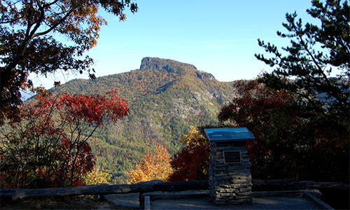 Wise Man's View off the Blue Ridge Parkway in Linville, NC