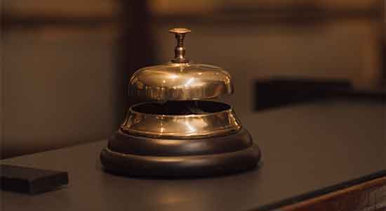 Home concierge bell