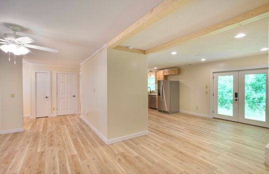 open floor plan