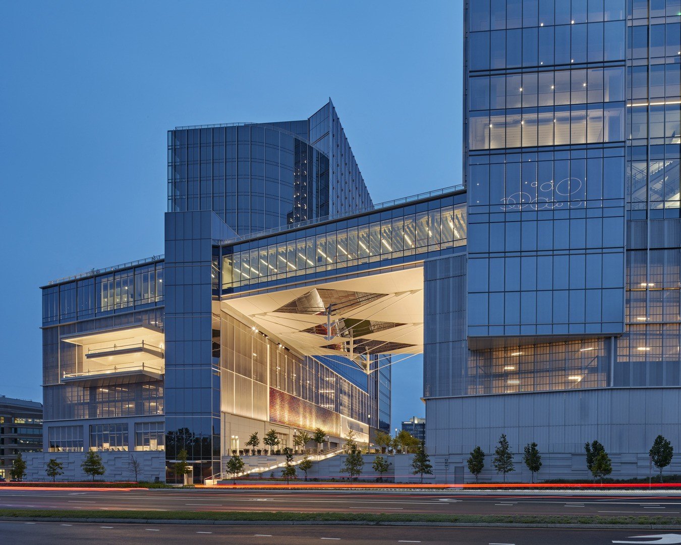 The Volkswagen Building at RTC Next in the Reston Town Center