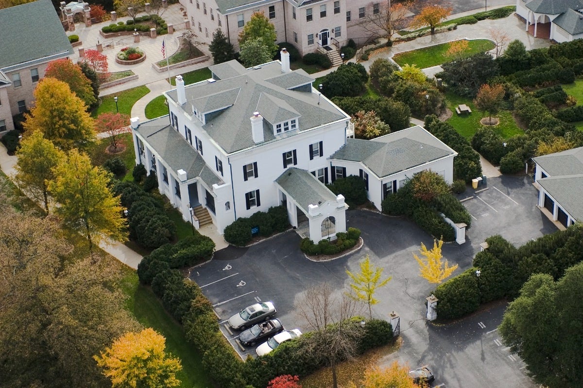 Overhead view of the Bowman Manor in Reston, VA