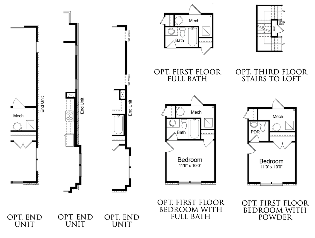 Sunset Station Reston, VA Additional Options for the Whitman Model