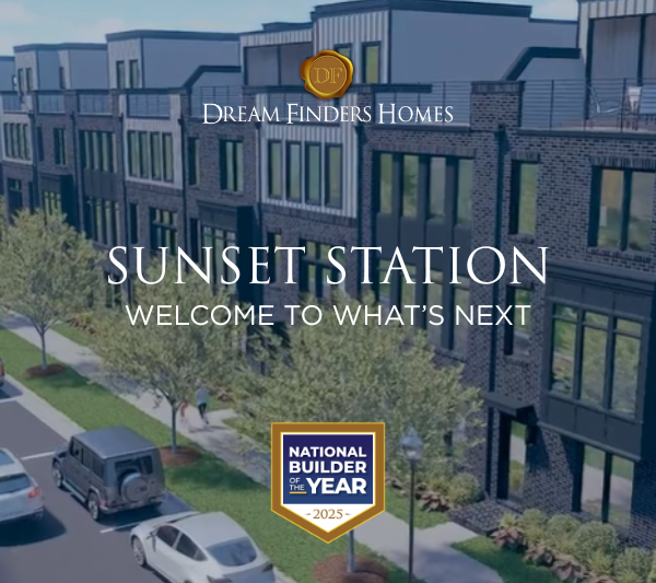 Sunset Station Townhomes by Dream Finders Homes in Reston, VA